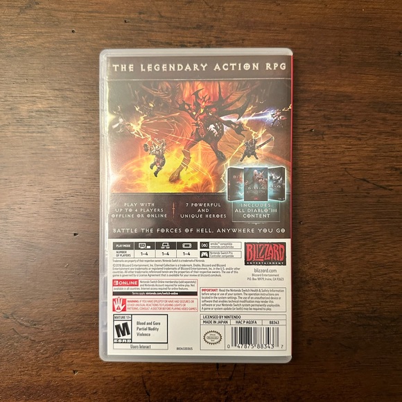 Diablo III: Eternal Collection - Nintendo Switch LNIB - Picture 2 of 3